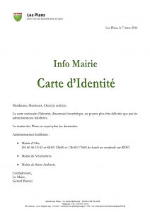 CMLET 20170300 Info Mairie Cartes d'Identité